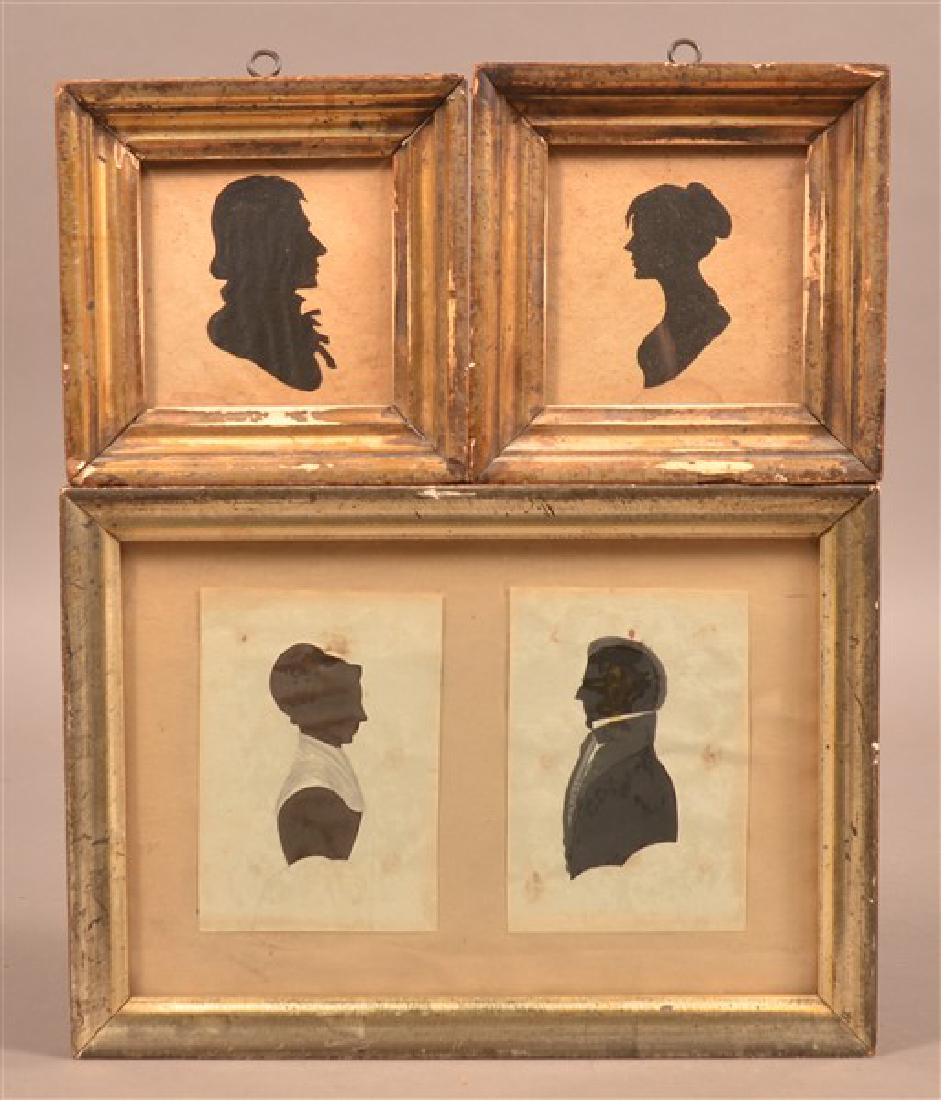 Three Early 19th Century Framed Silhouettes. (1 of 4)