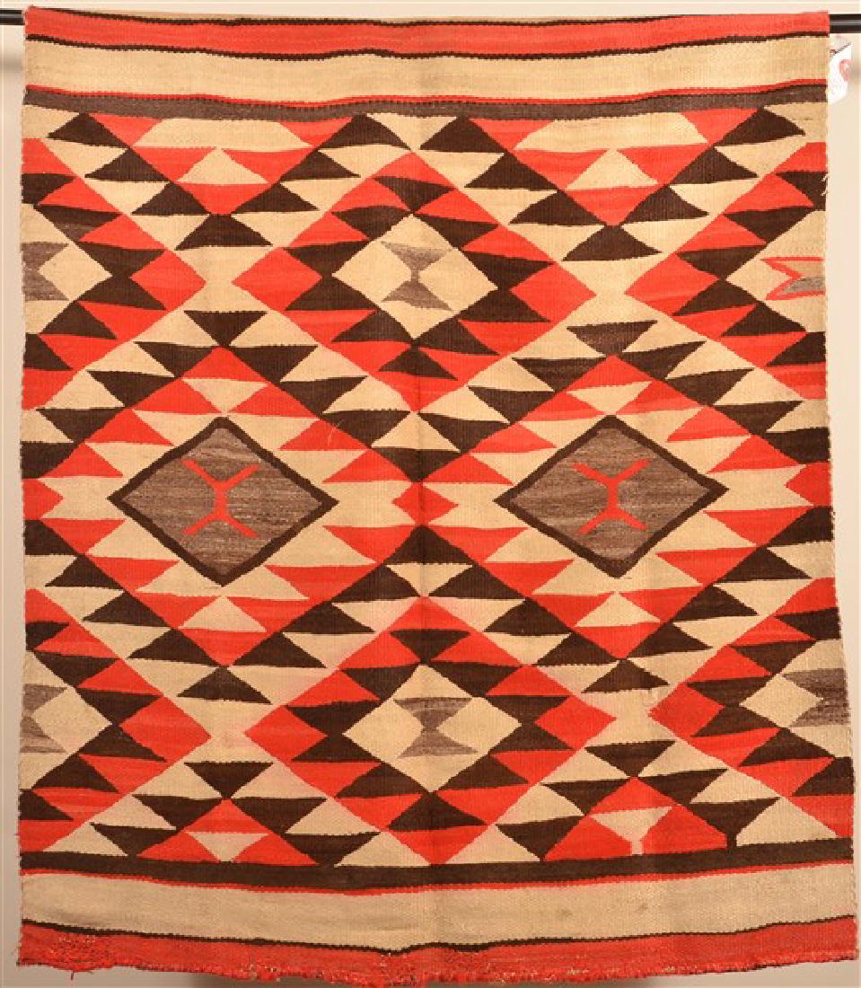 Antique/Vintage Navajo Geometric Pattern Rug. (1 of 3)