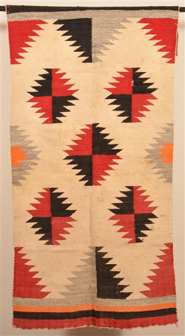 Antique/Vintage Navajo Geometric Pattern Rug. (1 of 4)