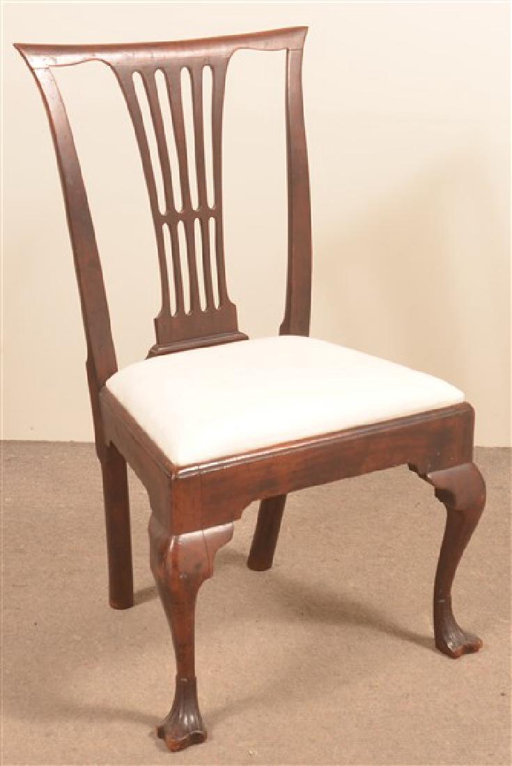 Pennsylvania Queen Anne Walnut Sidechair. (1 of 4)
