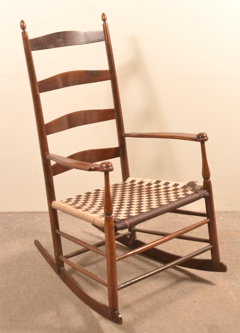 Shaker Rocking Chair Attributed to Mt. Lebanon, NY. (1 of 2)