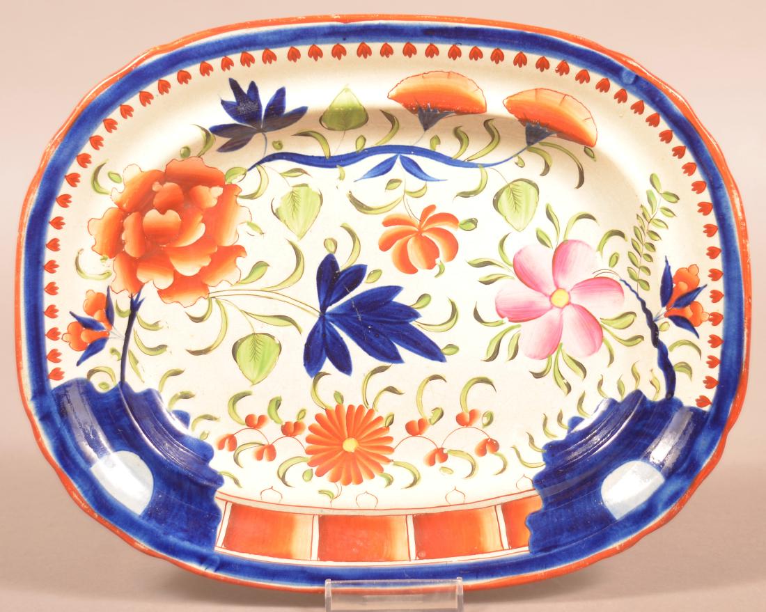 Very Rare Gaudy Dutch China Double Rose Pattern (1 of 2)