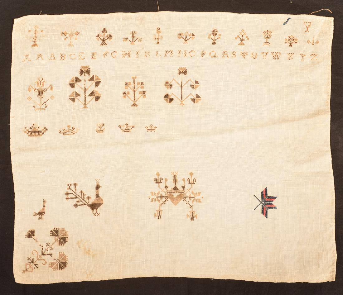 Lebanon County, Pennsylvania Cross Stitch Sampler. (1 of 4)