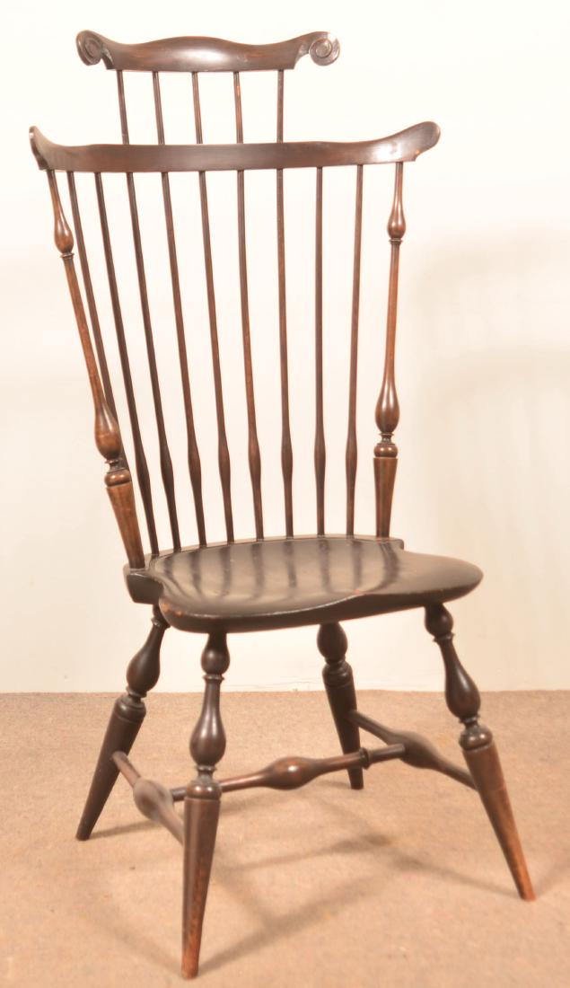 Factory Windsor Style Comb-Back Sidechair. (1 of 2)
