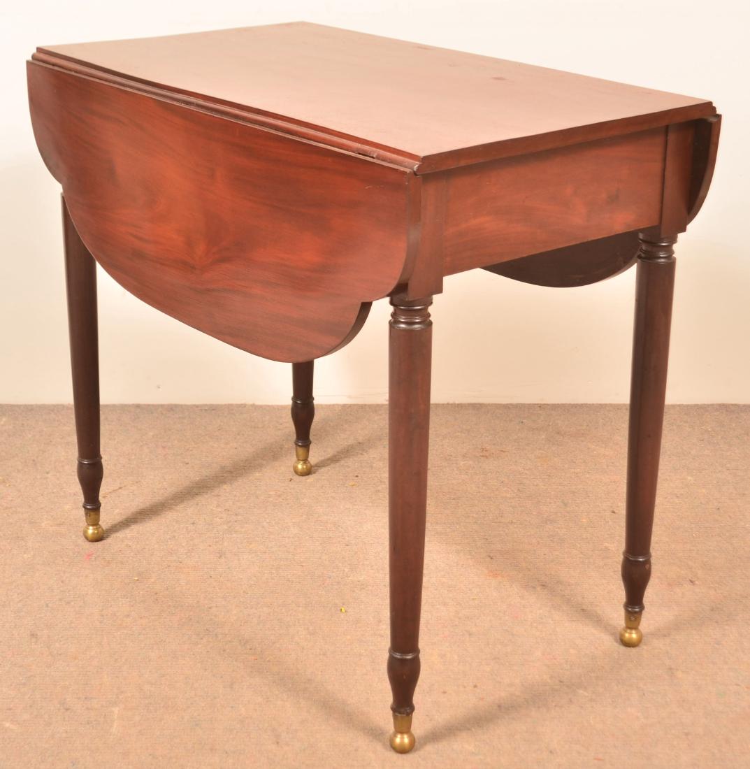 American Sheraton Mahogany Pembroke Table. (1 of 3)