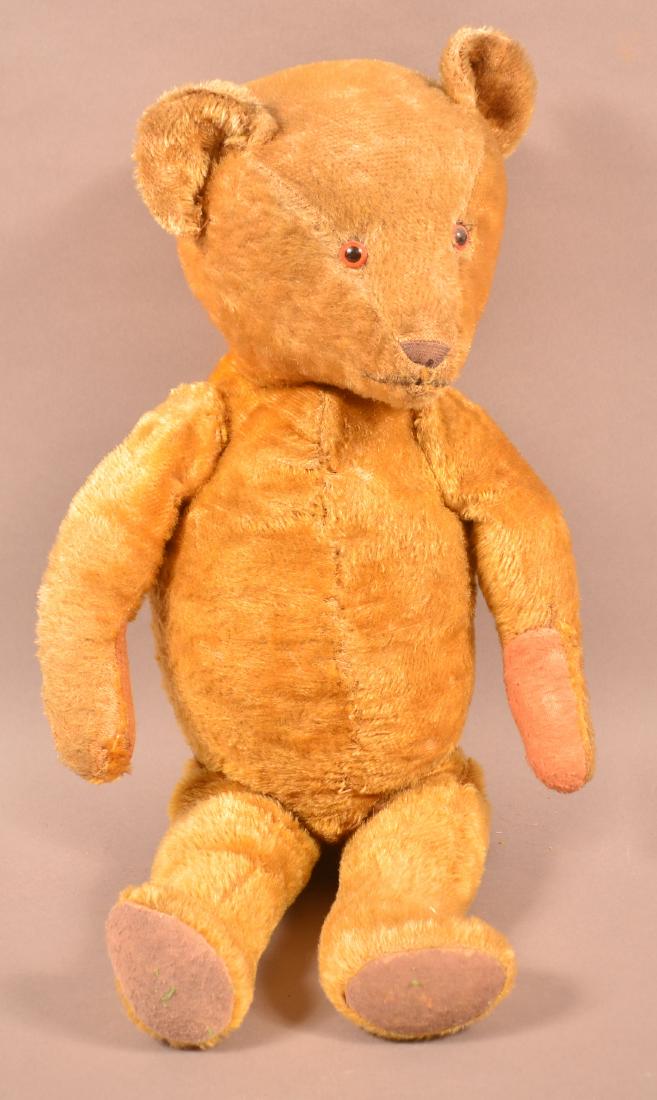 Early German Jointed Mohair Teddy Bear. (1 of 2)