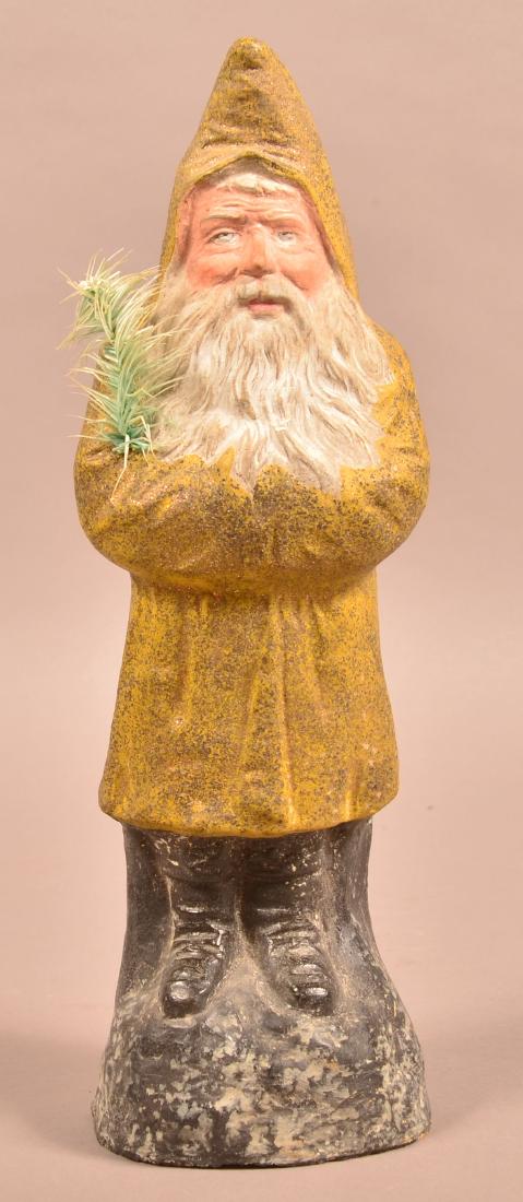 Antique German Composition Santa Belsnickle. (1 of 3)