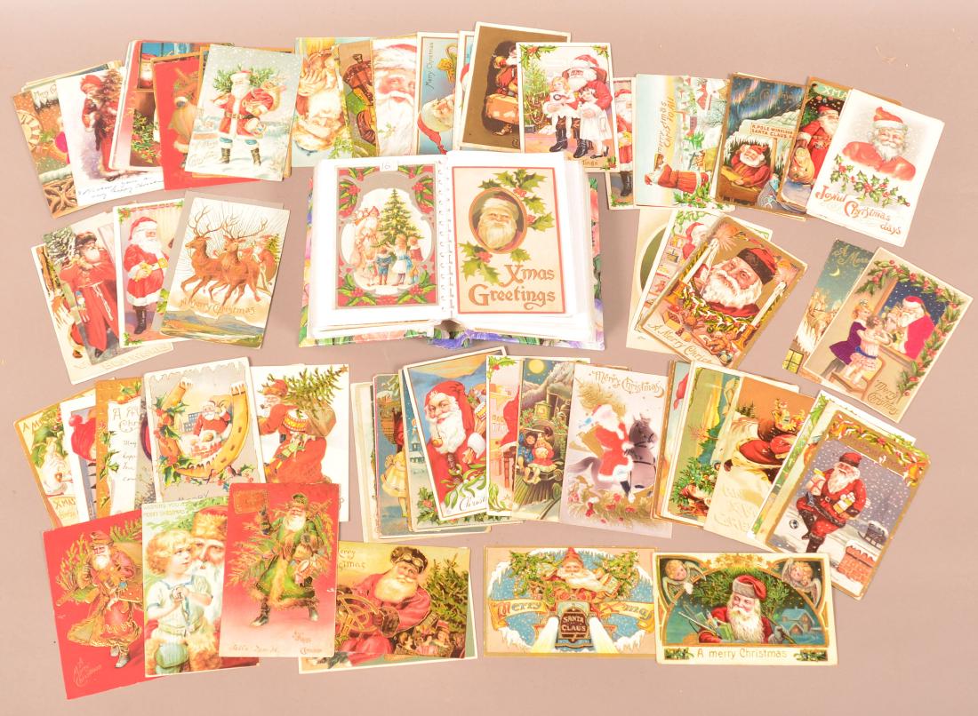172 Antique/Vintage Santa Claus Postcards. (1 of 2)