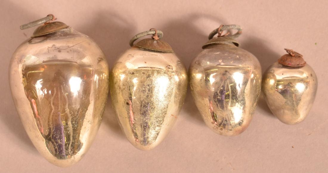 Three Antique Silver German Kugels. (1 of 2)