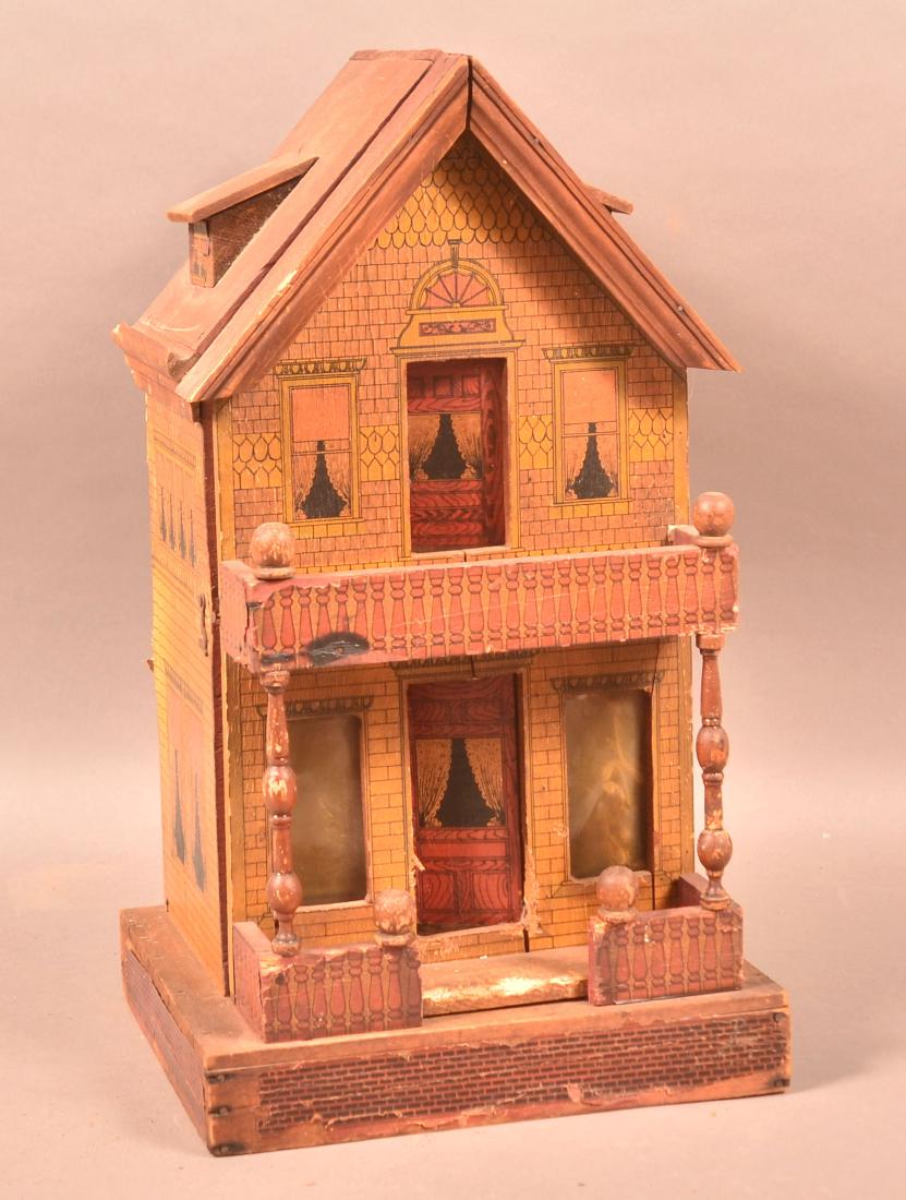 Unsigned Bliss Two Story Doll House. (1 of 4)