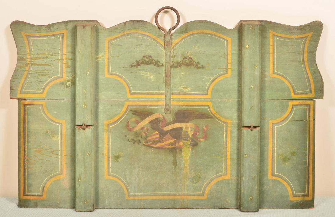 Wagon Gate with Original Paint Decoration. (1 of 3)