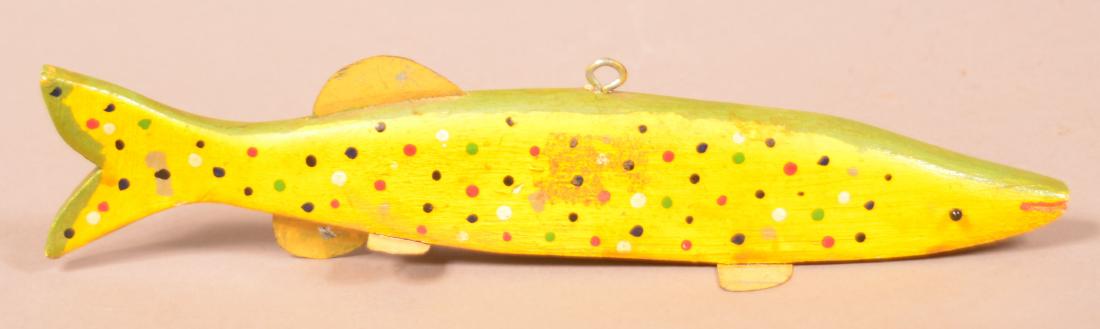 Large Vintage Rainbow Trout Spearing Decoy. (1 of 3)