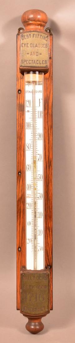 19th Century Advertising Wall Thermometer. (1 of 5)