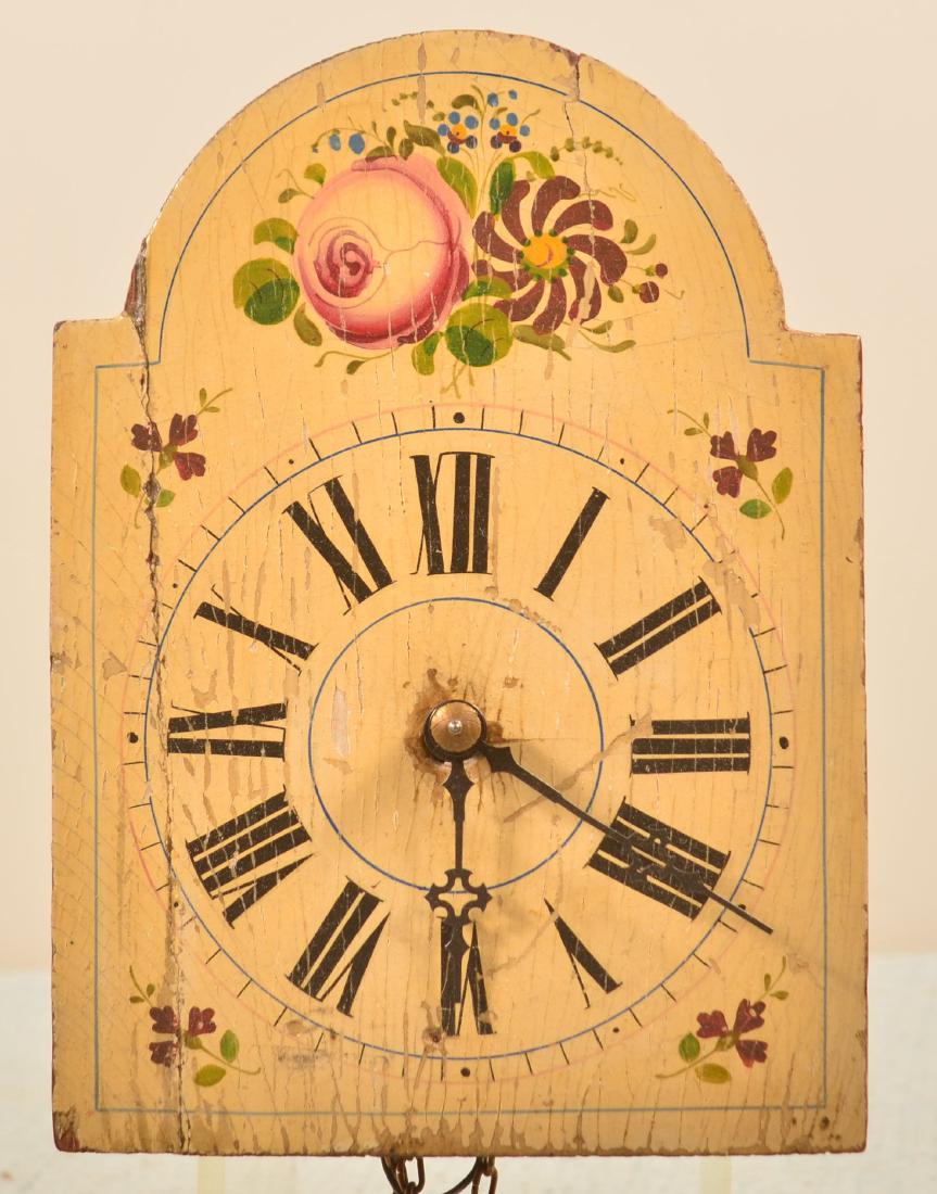 Small 19th Century Wag-on-Wall Clock. (1 of 3)