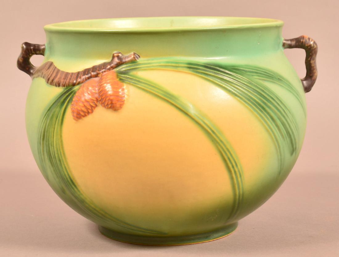 Roseville Art Pottery "Pinecone" Jardinière. (1 of 3)