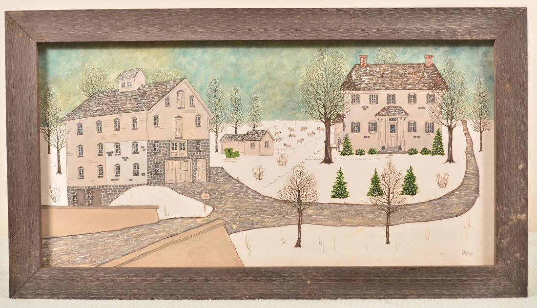 Dolores Hackenberger Oil on Canvas Painting. (1 of 3)