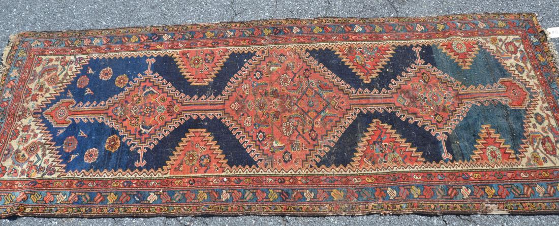 Antique Geometric Pattern Oriental Area Rug. (1 of 6)
