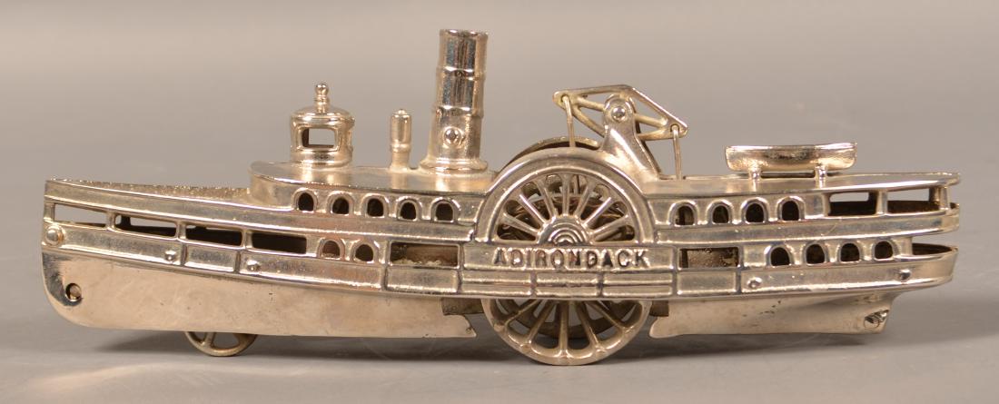 Adirondack Cast Iron Paddlewheel Pull Toy. (1 of 2)