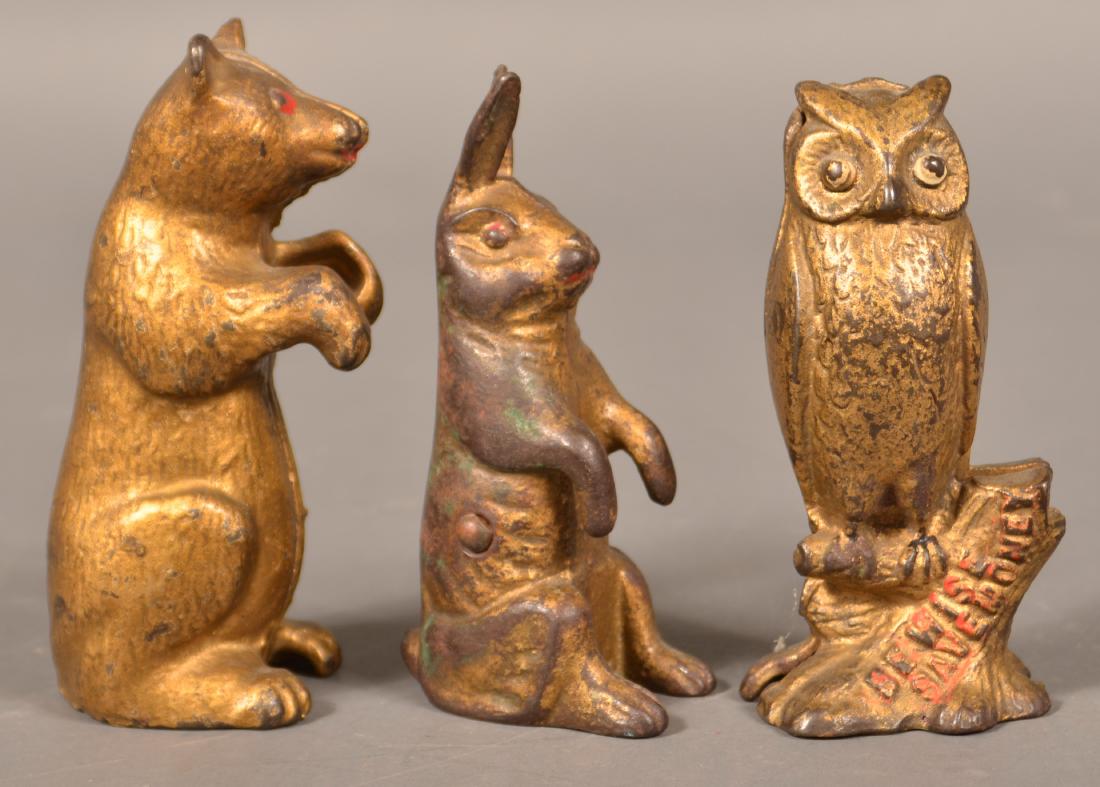 Three A.C. Williams Century Cast Iron Animal Still (1 of 3)