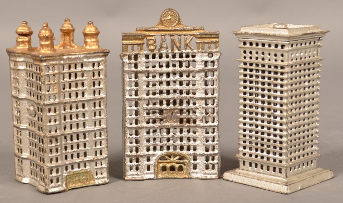 Three Early 20th Century Skyscraper Cast Iron Still (1 of 3)