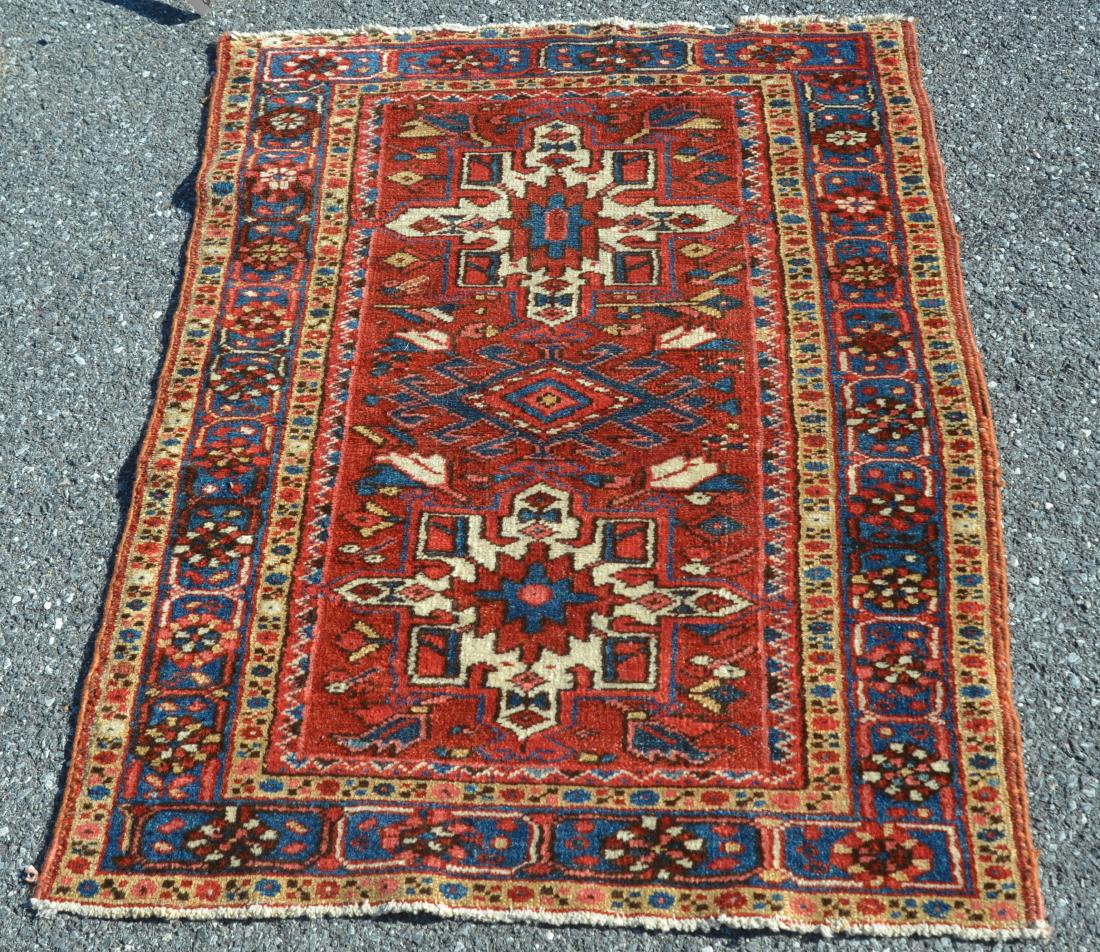 Antique Geometric Pattern Oriental Area Rug. (1 of 4)