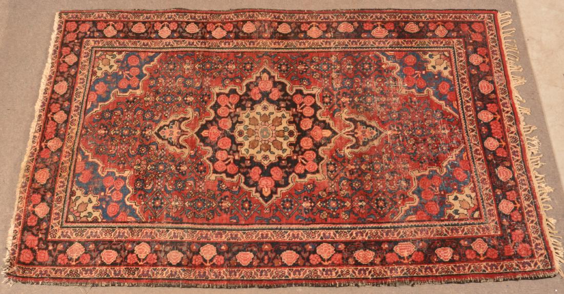 Antique Center Medallion Oriental Area Rug. (1 of 6)
