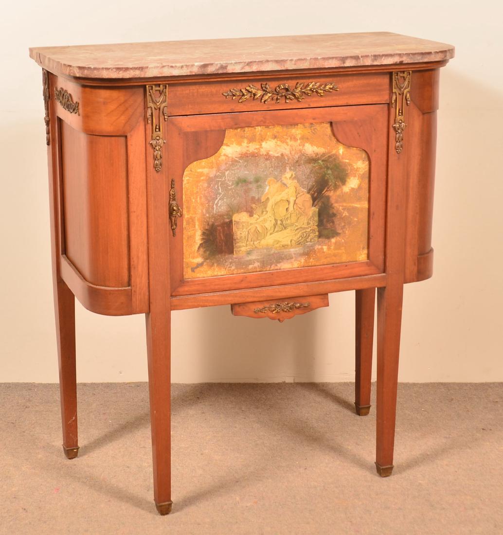 French Hepplewhite Style Mahogany Commode. (1 of 3)