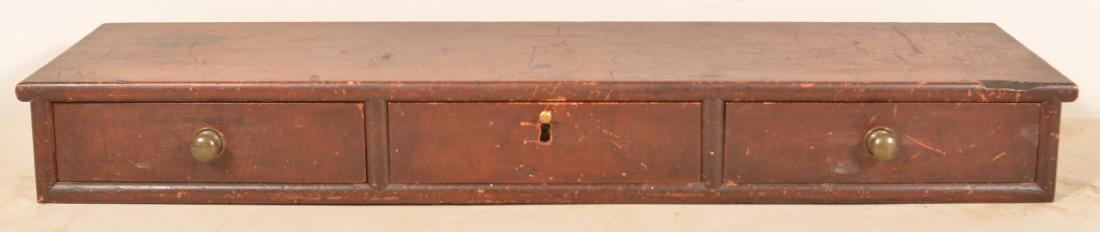 19th Century Painted Softwood Drawer Box. (1 of 1)