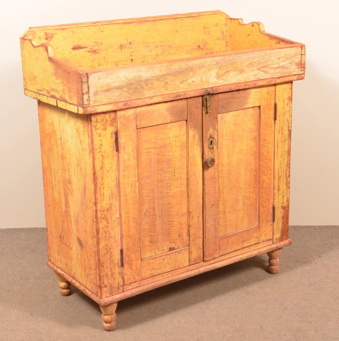 Pennsylvania Country Sheraton Softwood Drysink. (1 of 4)