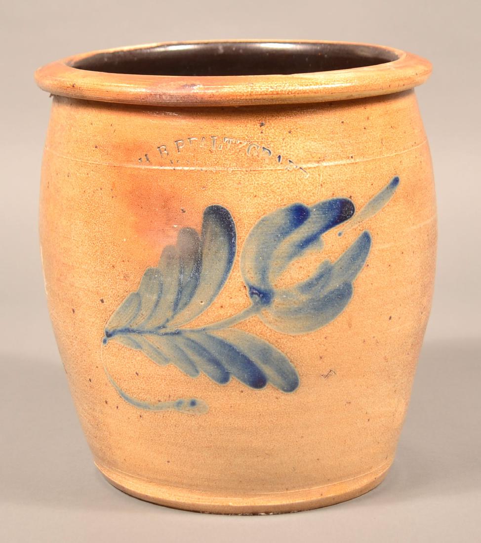 H.B. Pfaltzgraff, York, PA Two Gallon Stoneware Crock. (1 of 4)