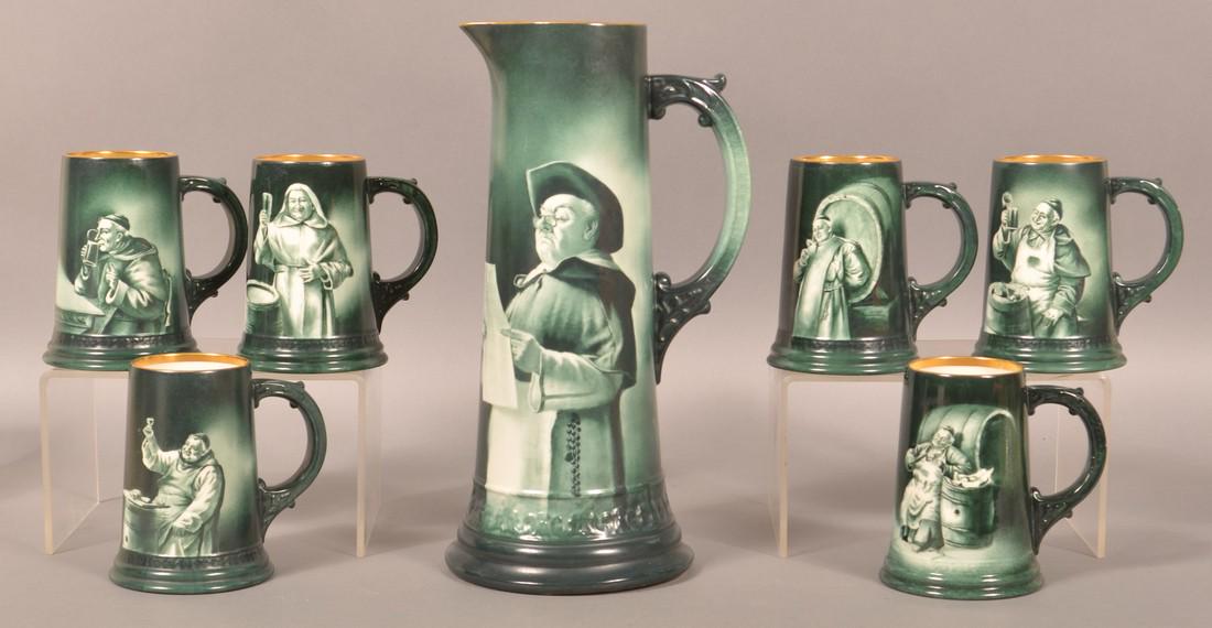 Lenox Seven Piece Pitcher and Tankard Set. (1 of 3)