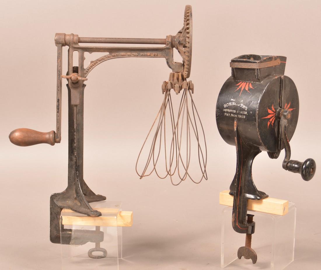 Two Pieces of Antique Utilitarian Metalwares. (1 of 2)