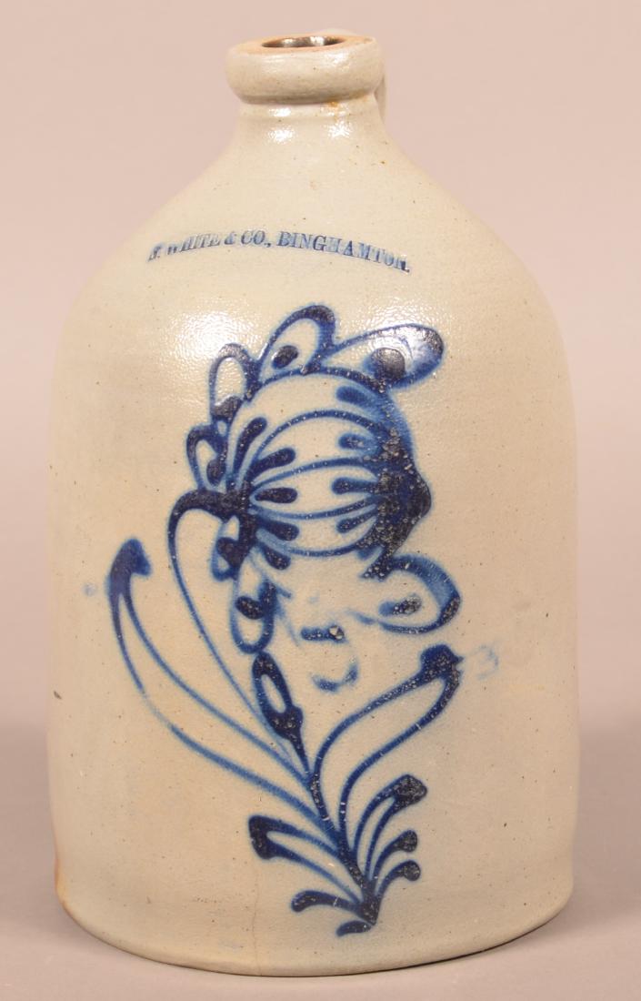 N. White & Co. 1-1/2 Gallon Stoneware Jug. (1 of 2)
