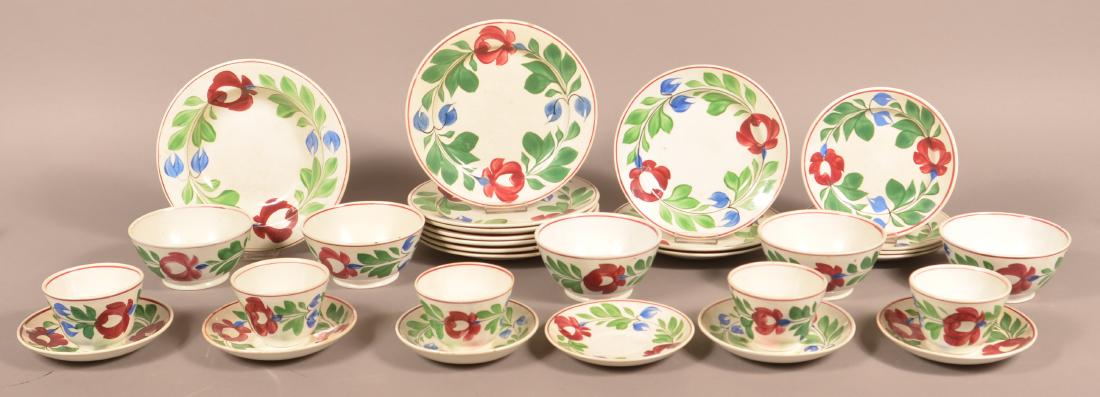 31 Pieces of Late Adams Rose Ironstone China. (1 of 1)