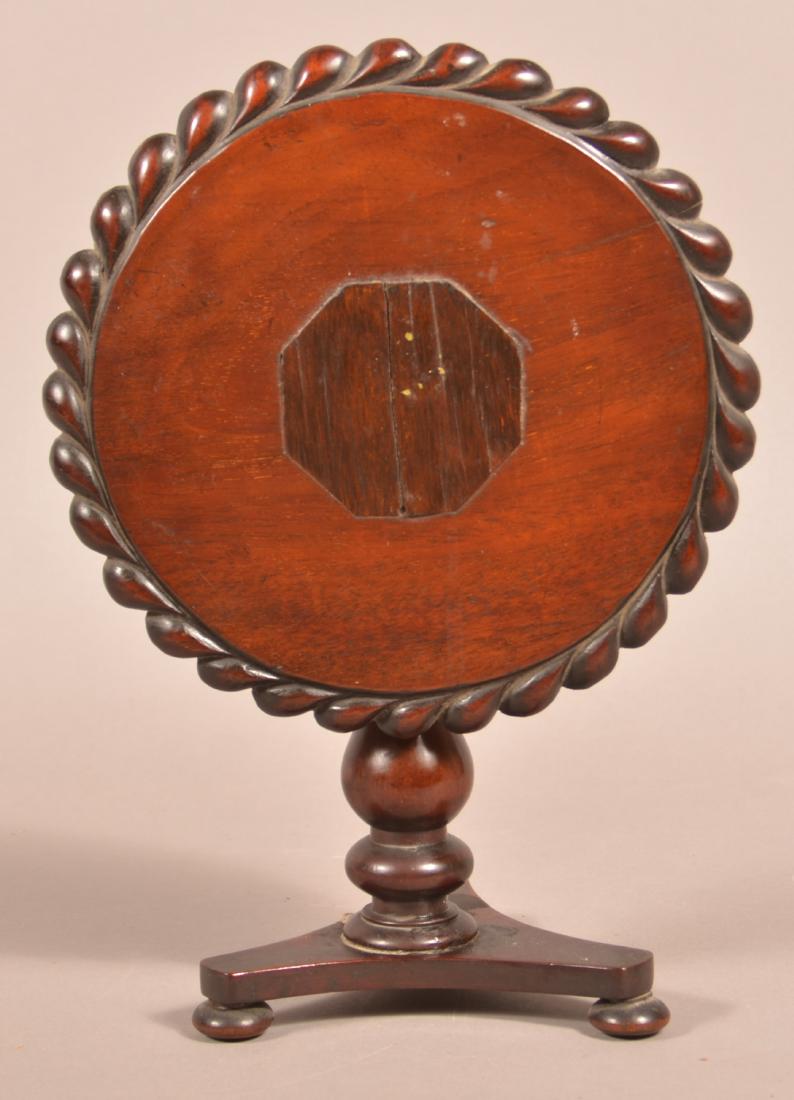 19th Century Miniature Mahogany Tea Table. (1 of 4)