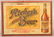 Rieker's Beer Tin Lithograph Advertising Sign.