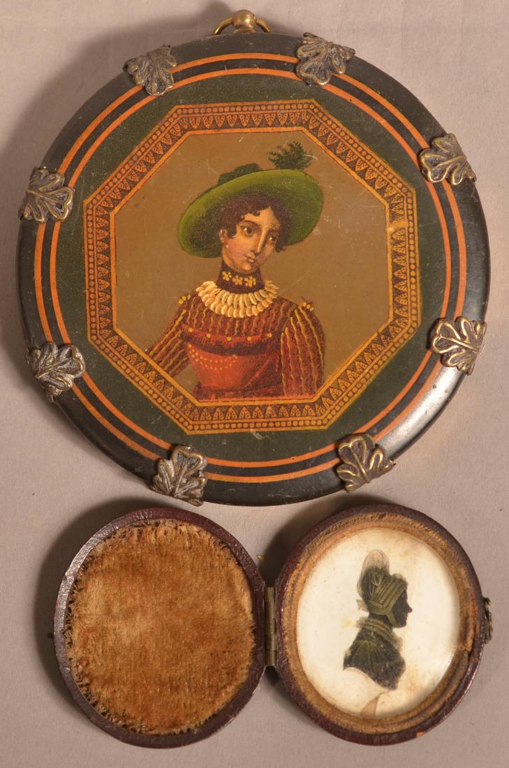 Two 19th Century Miniature Paintings. (1 of 5)