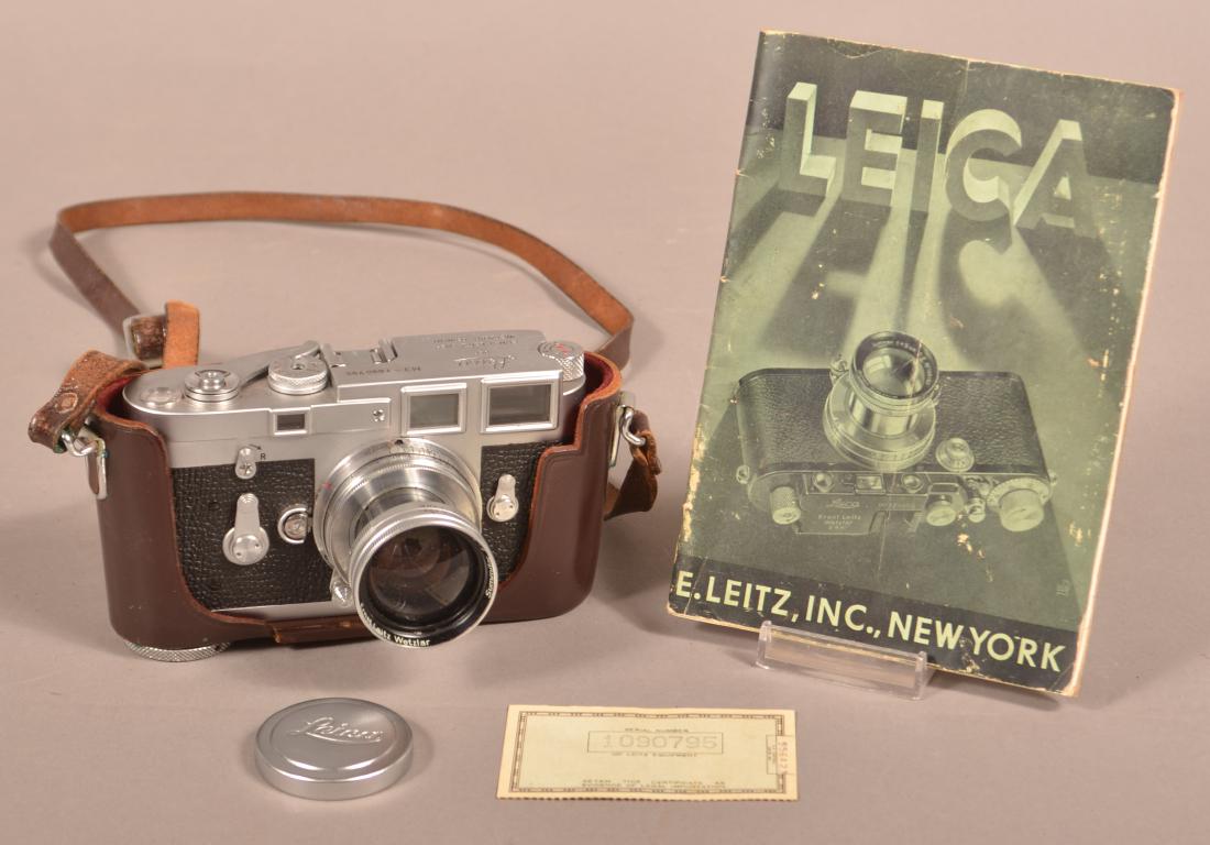 1963 Leica M3 Camera, SN-1090795. (1 of 4)