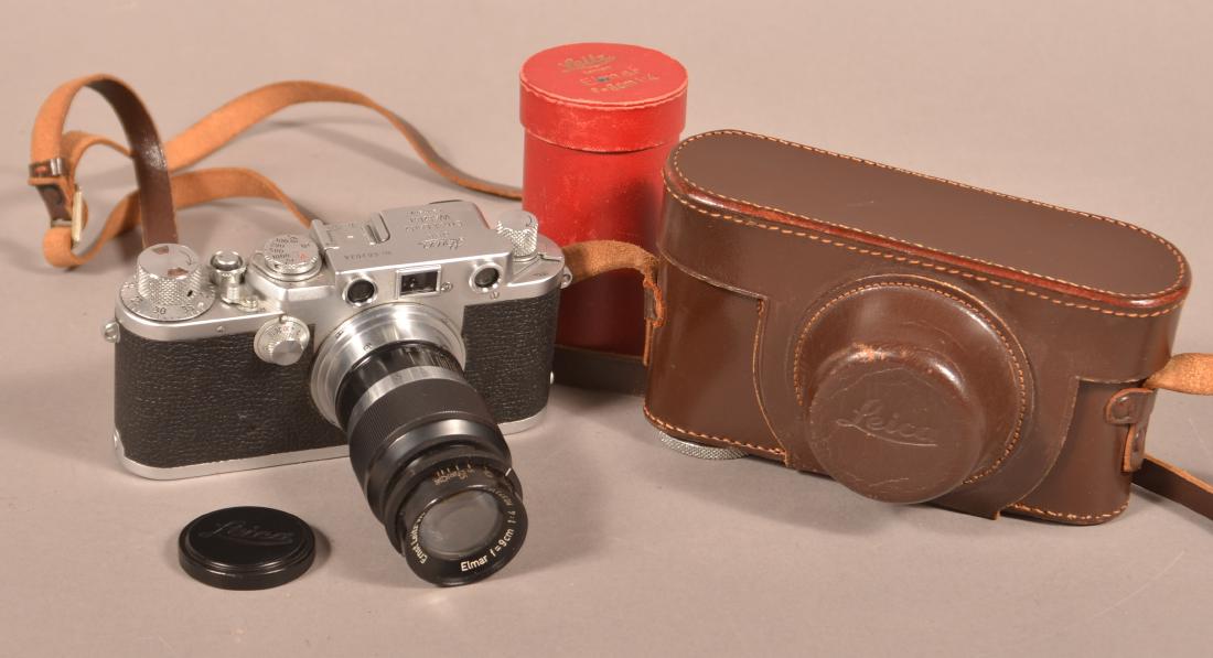 1951/52 Leica Ernst Leitz Wetzlar Camera. (1 of 3)