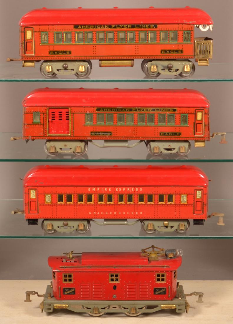 american flyer eagle passenger train set american flyer eagle set