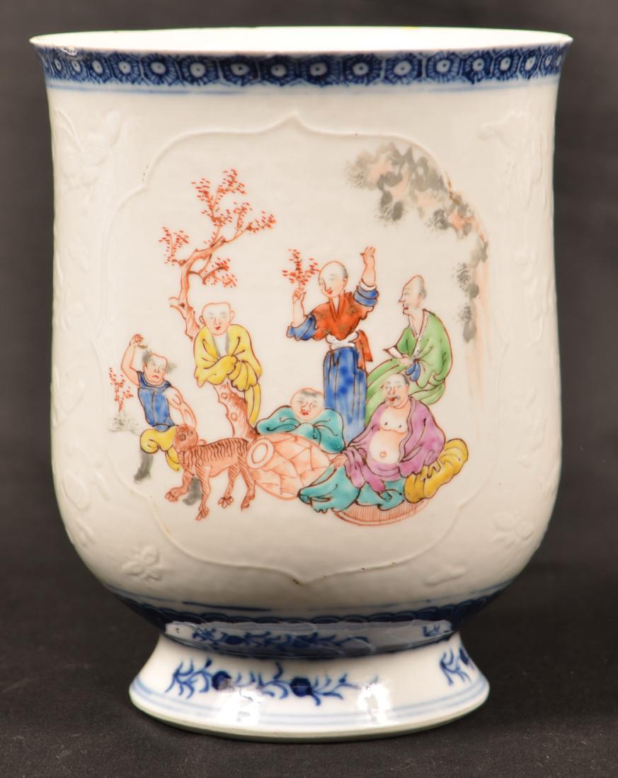 18th Century Chinese Export Porcelain Mug. (1 of 7)