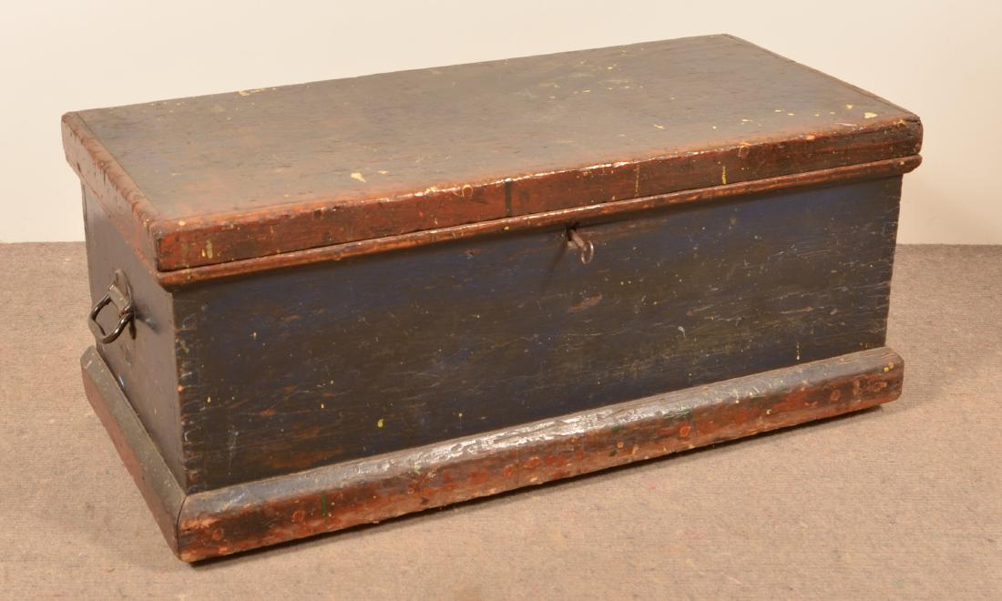 Pa Antique Softwood Tool Box. (1 of 2)