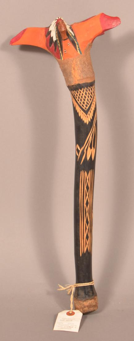 Penobscot Indian Root War Club. (1 of 4)