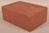 19th Cent. Red Painted Softwood Slide-Lid Box.