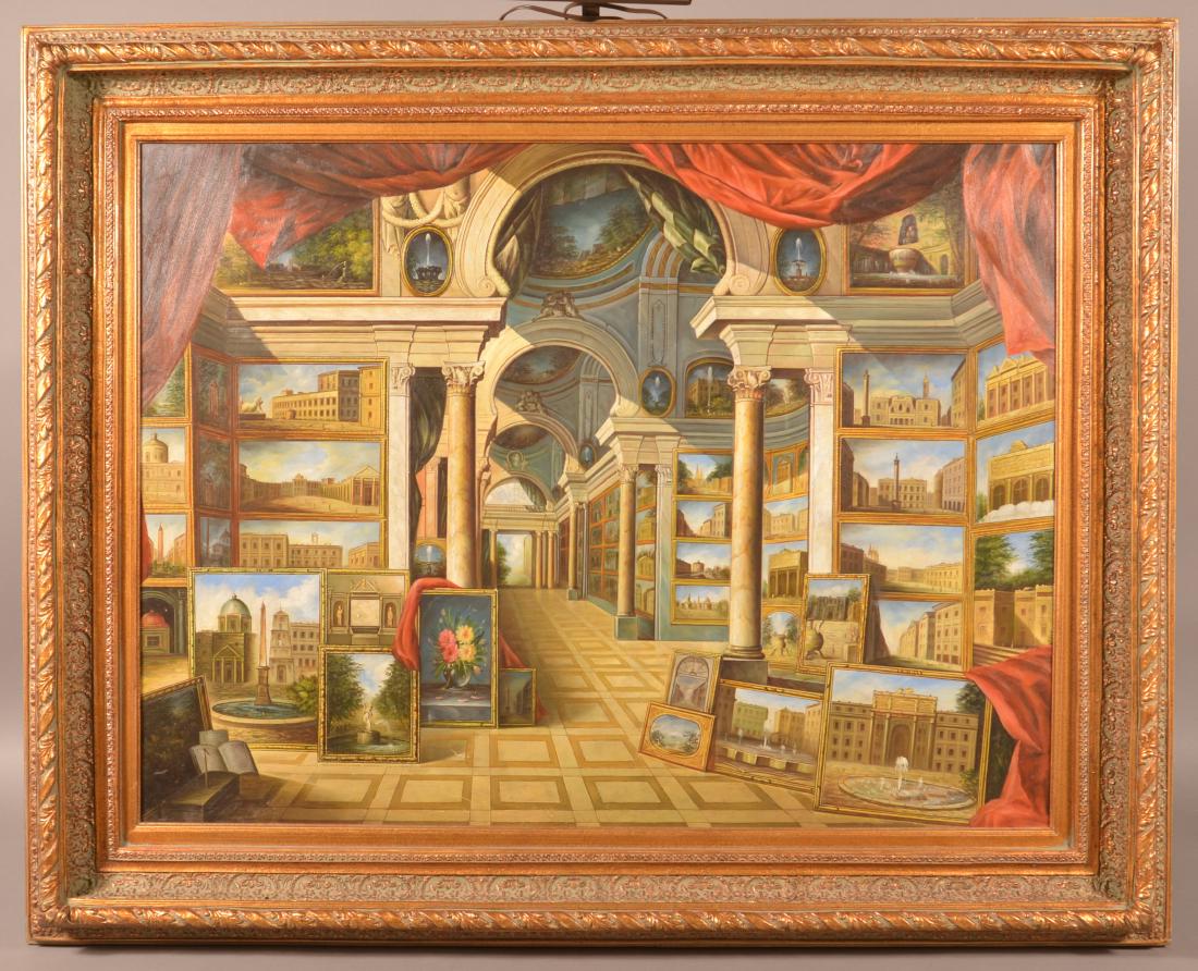 20th Century Copy of Giovanni Paolo Panini. (1 of 7)