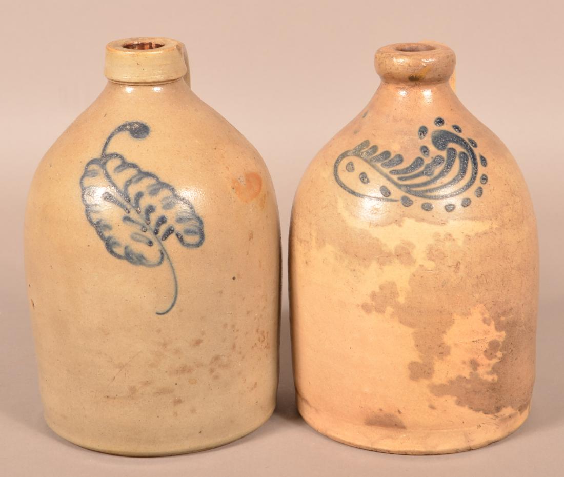 Two One Gallon Stoneware Jugs. (1 of 2)