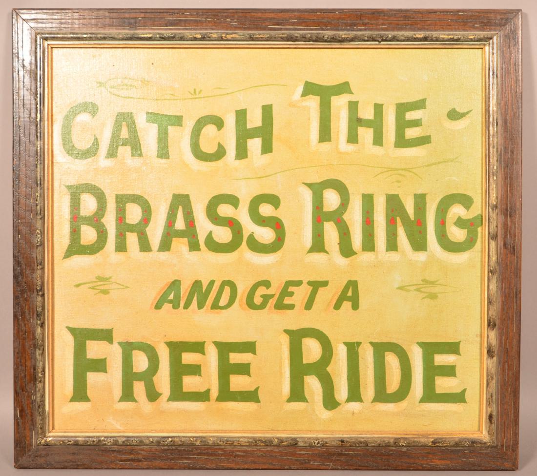 Vintage Single Sided Sign. (1 of 2)