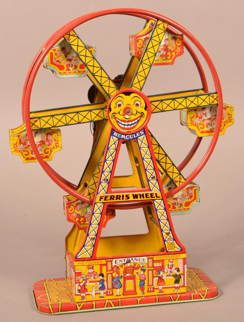 J. Chein & Co. "Hercules Ferris Wheel" Wind-up Toy. (1 of 2)