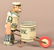 Marx "Tidy Tim" Tin Lithograph Wind-up Toy.