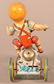 Unique Art "Kitty Cyclist" Tin Lithograph Wind-up Toy. - 3
